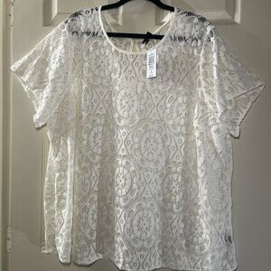 New Torrid Lace Blouse
